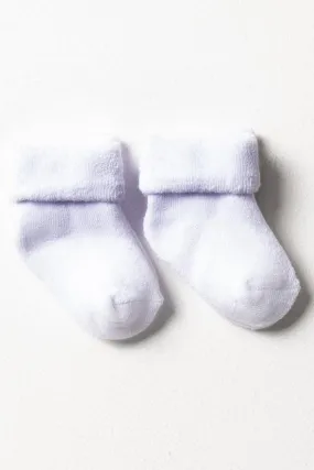 2 Pack Socks White