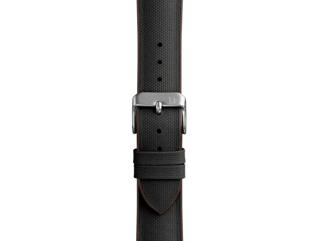 Arne Black/Brown Leather Strap