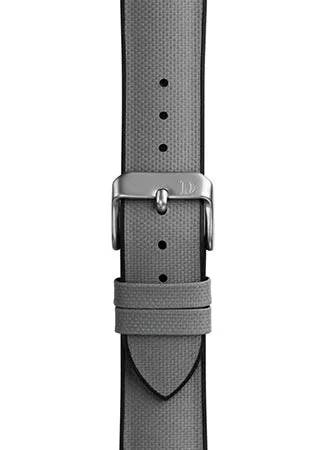 Arne Grey/Black Leather Strap