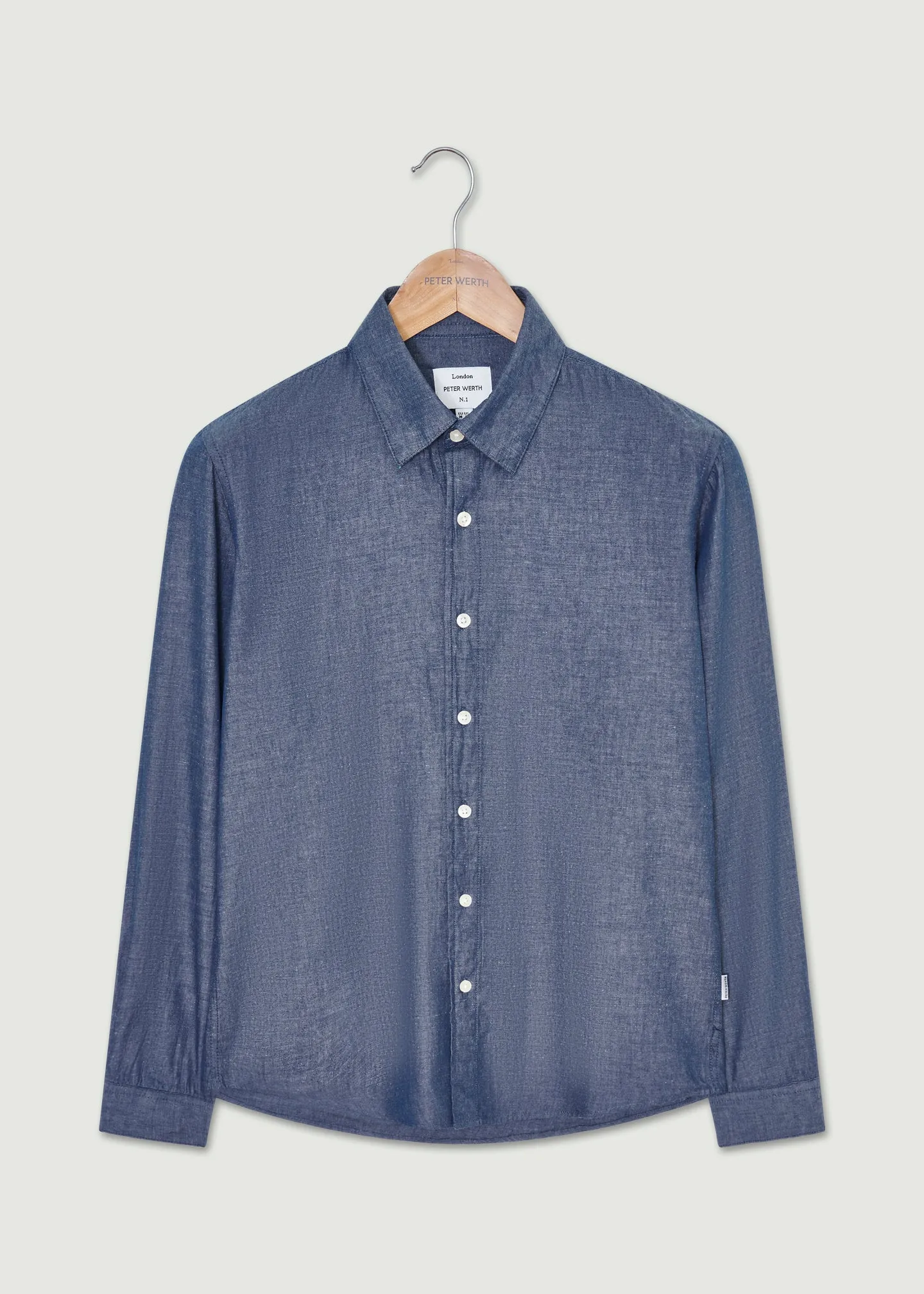 Arnold Long Sleeve Shirt - Dark Indigo