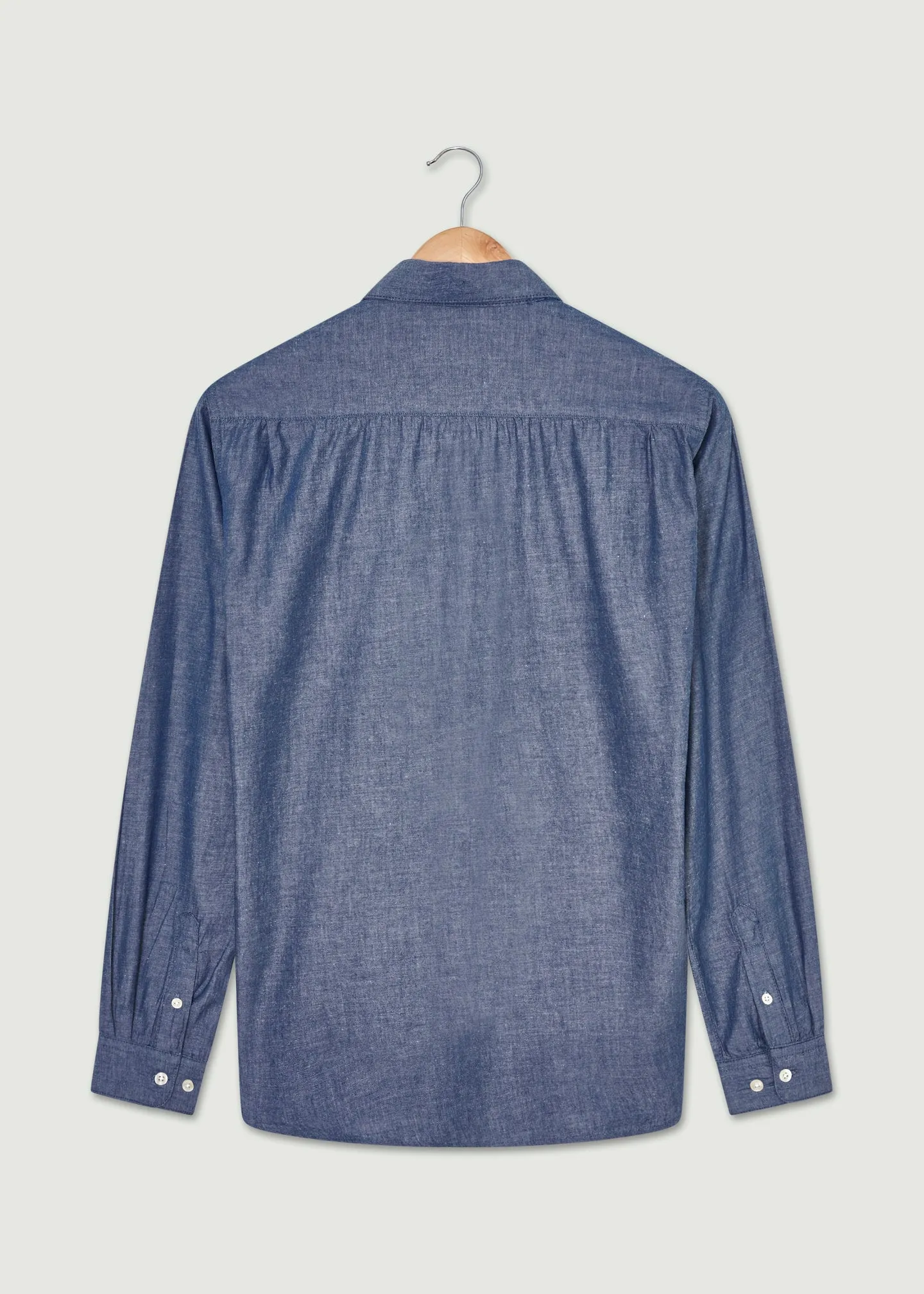 Arnold Long Sleeve Shirt - Dark Indigo