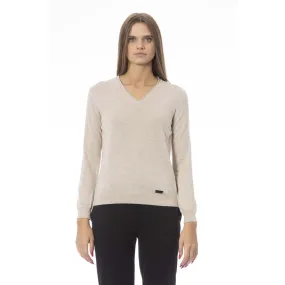 Baldinini Trend Beige Cashmere Women Women's Sweater