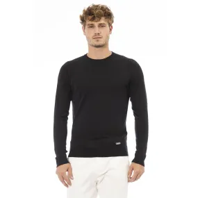 Baldinini Trend Black Modal Men Men's Sweater