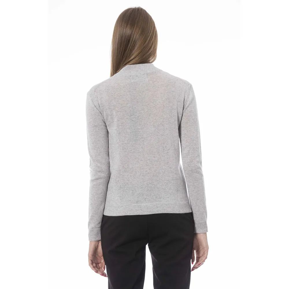 Baldinini Trend Gray Cashmere Women Women's Sweater