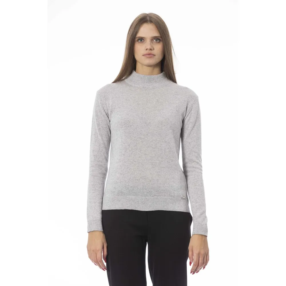 Baldinini Trend Gray Cashmere Women Women's Sweater