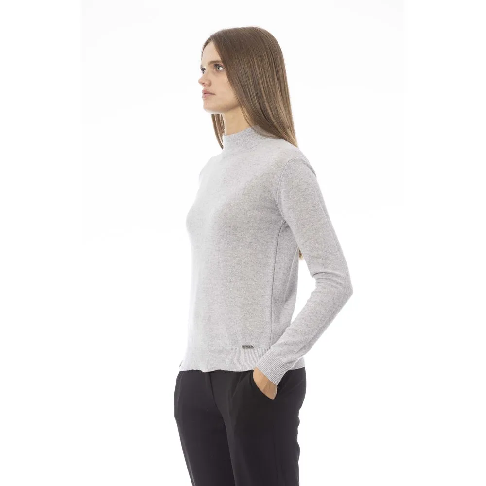 Baldinini Trend Gray Cashmere Women Women's Sweater