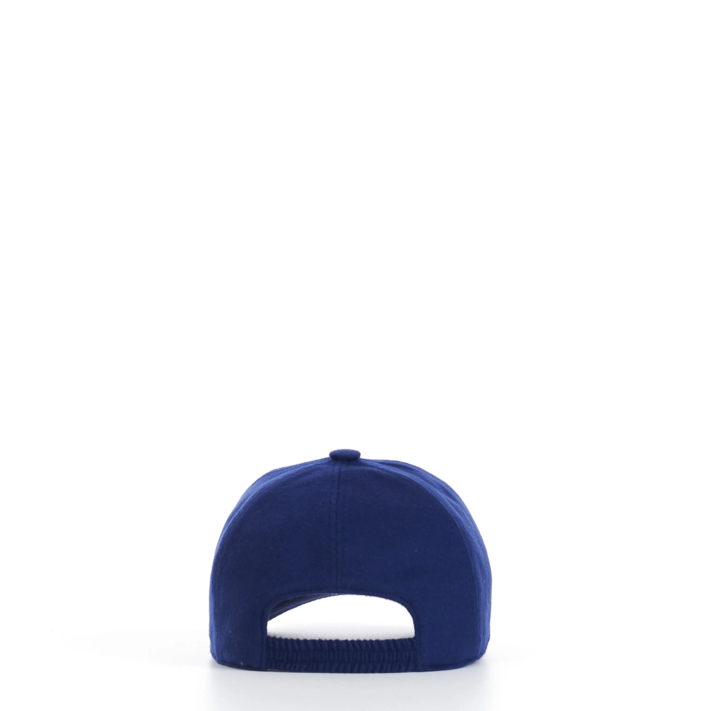 Baseball S Cap In Vibrant Blue Cashmere - Storm System