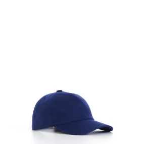 Baseball S Cap In Vibrant Blue Cashmere - Storm System