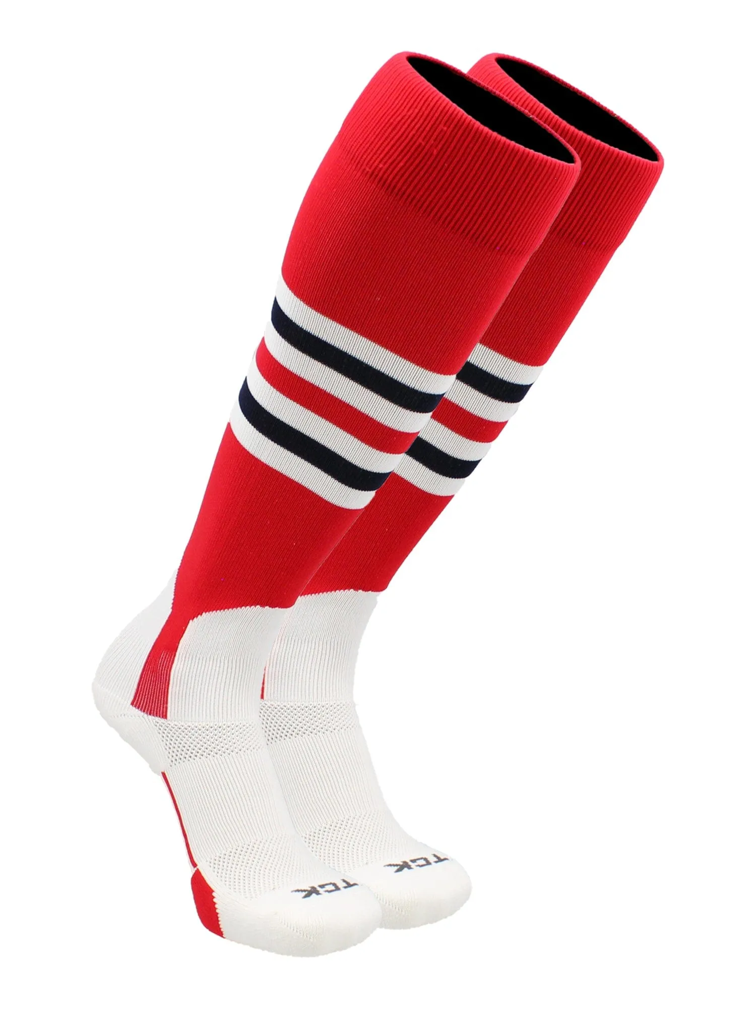 Baseball Stirrup Socks with Stripes Pattern I