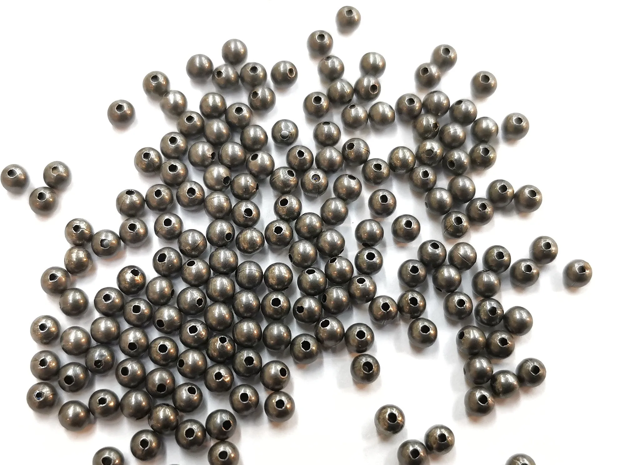 Bead, Brass, 3mm, Round, 288 Pieces | 銅珠, 3mm, 288粒