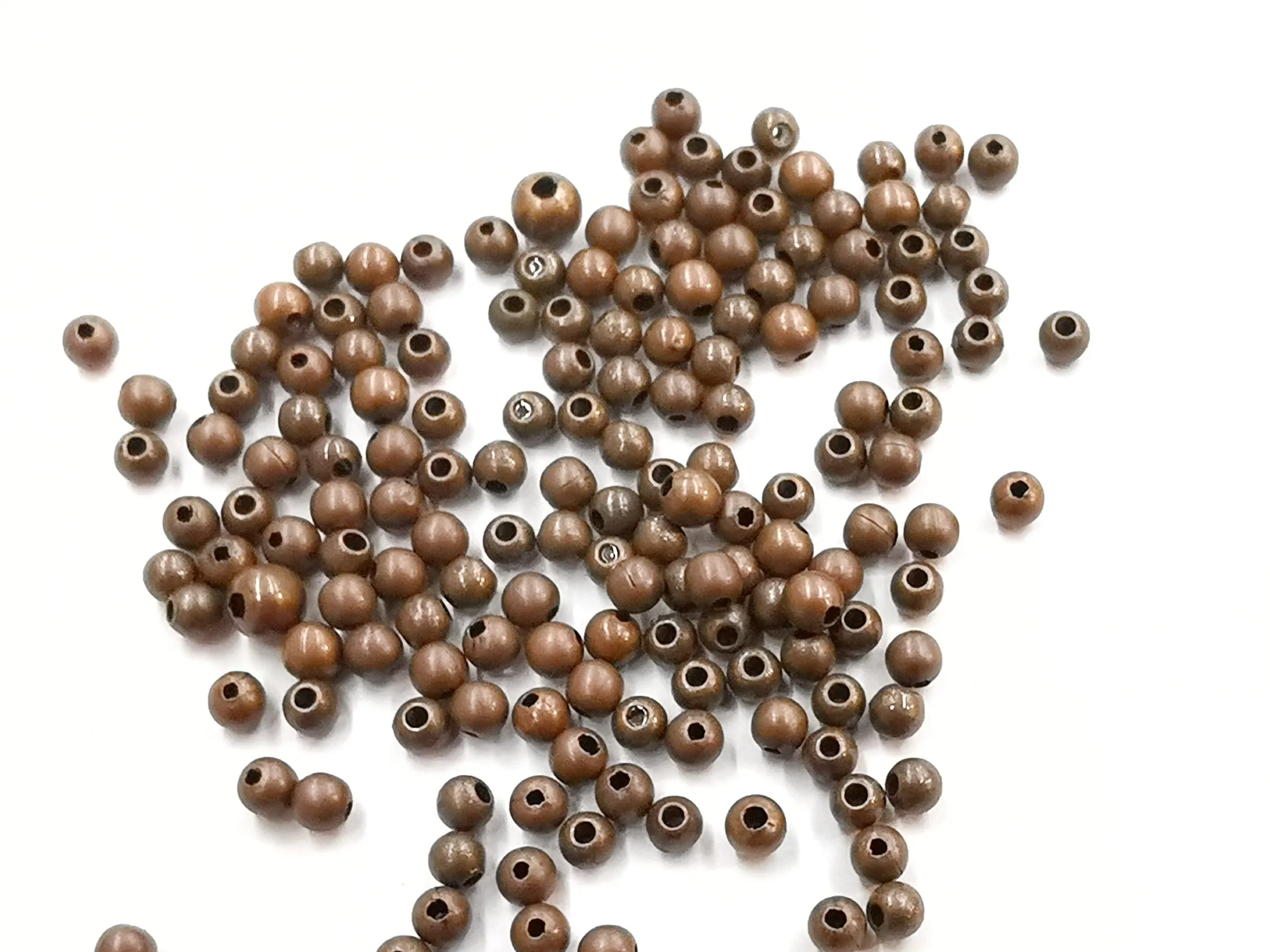 Bead, Brass, 3mm, Round, 288 Pieces | 銅珠, 3mm, 288粒