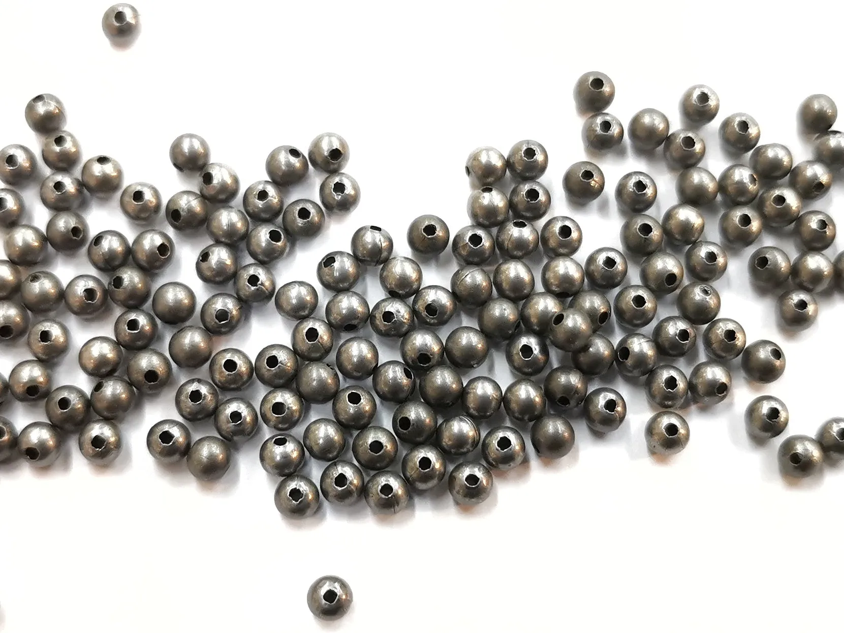 Bead, Brass, 3mm, Round, 288 Pieces | 銅珠, 3mm, 288粒