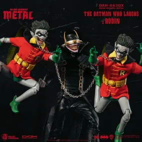 Beast Kingdom DAH-063DX DC: Dark Night Metal - The Batman Who Laughs with Robin 1:9 Scale Dynamic 8ction Heroes Action Figure