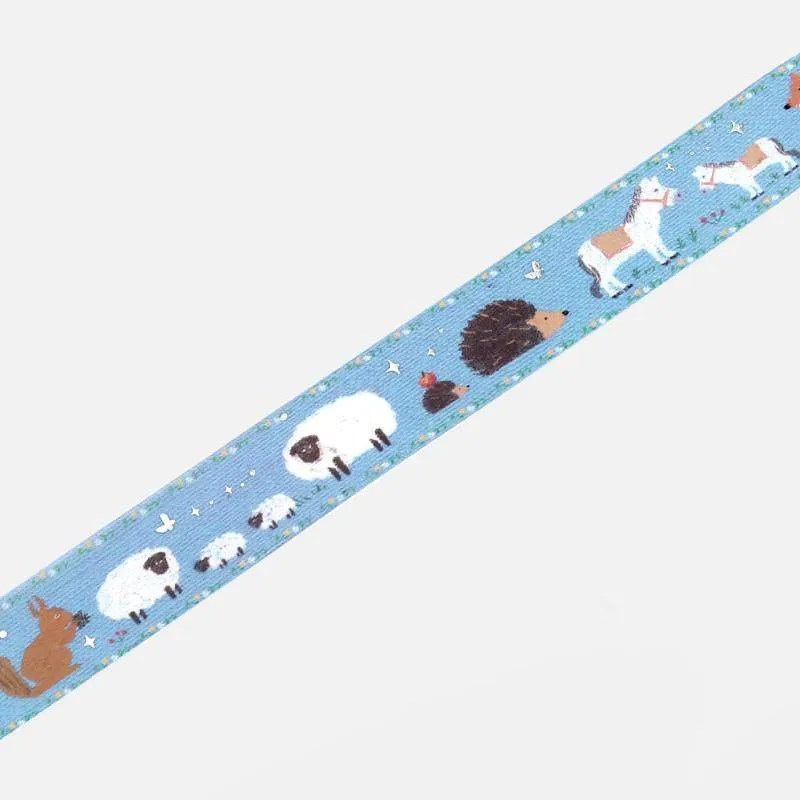 BGM Embroidered Ribbon Harvest Story Washi Tape