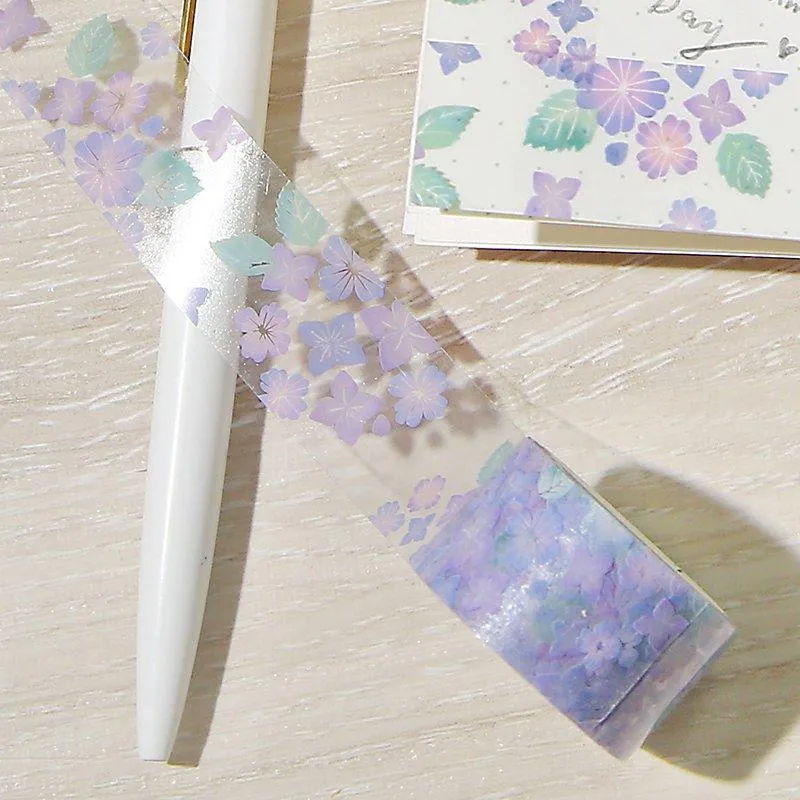 BGM Hydrangea Clear Tape