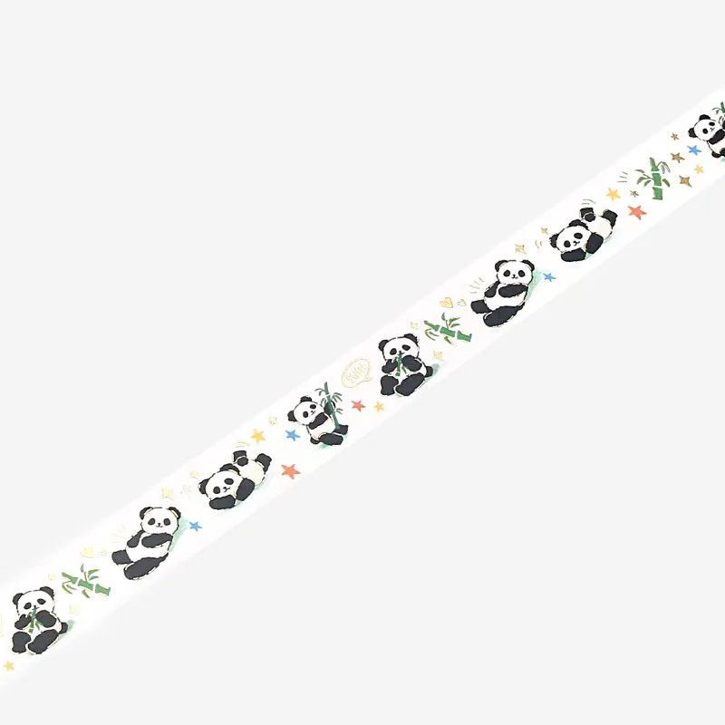 BGM Panda And Bamboo Washi Tape