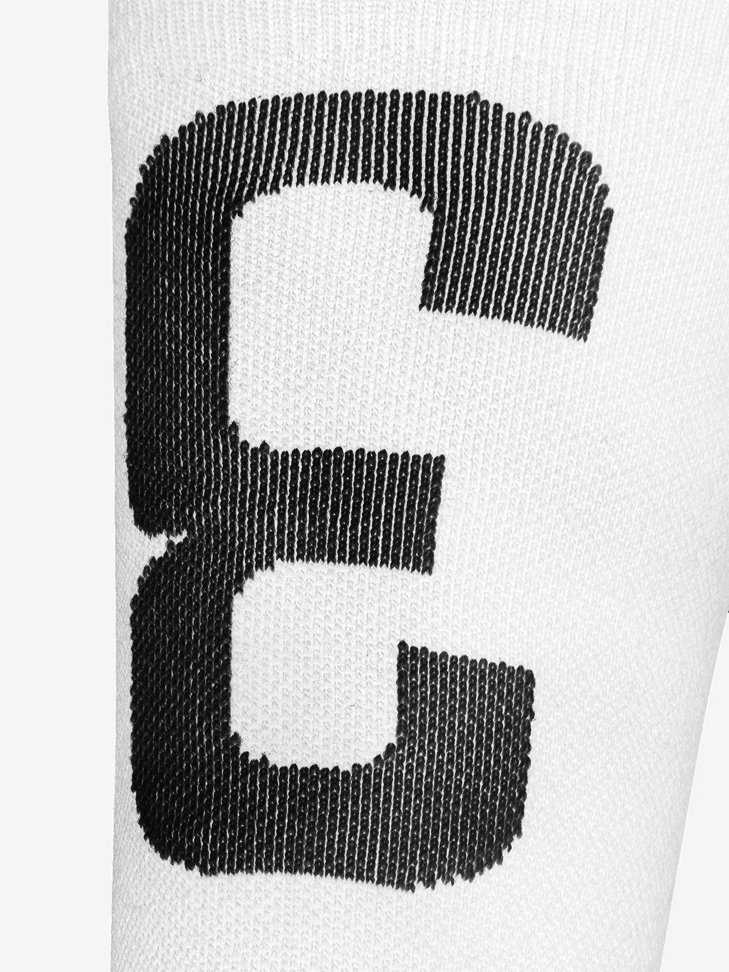 Bib Number 13 - Cycling Socks - White