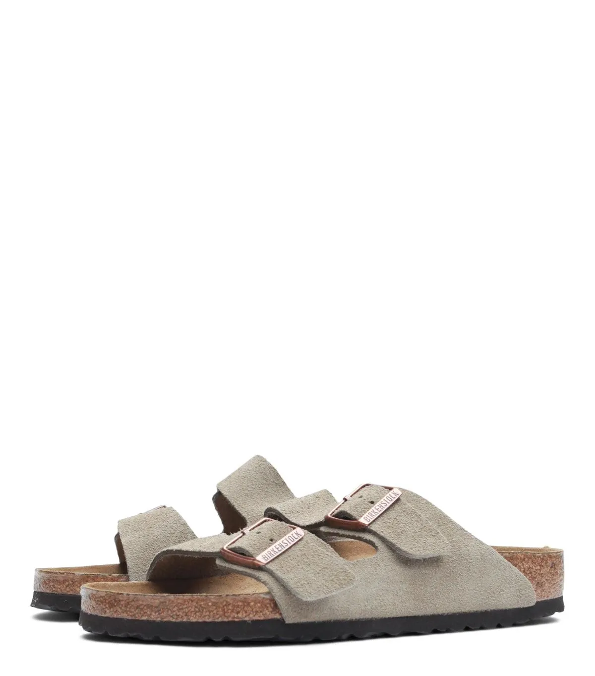 Birkenstock Arizona Soft Footbed Suede Taupe