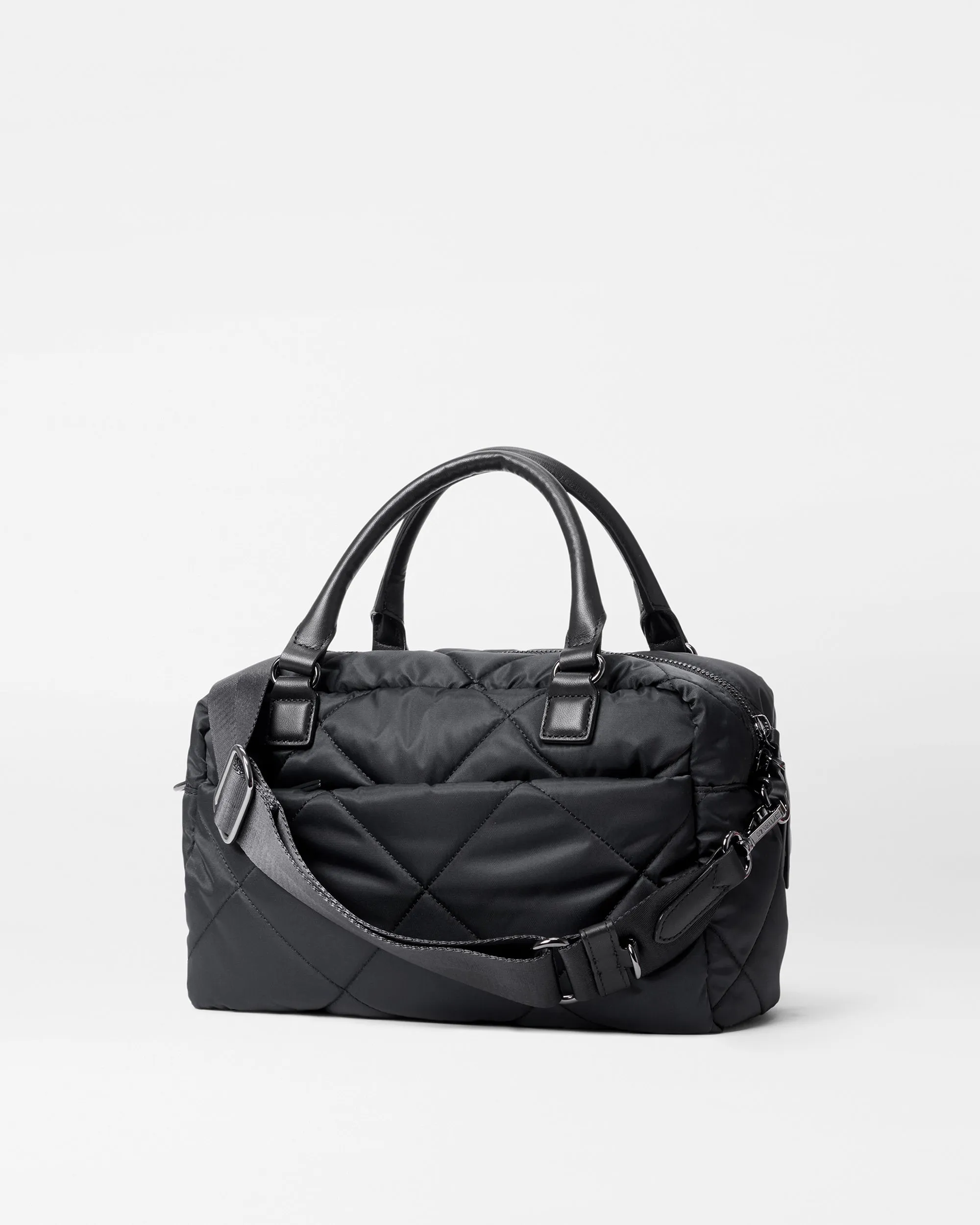 Black Madison Satchel