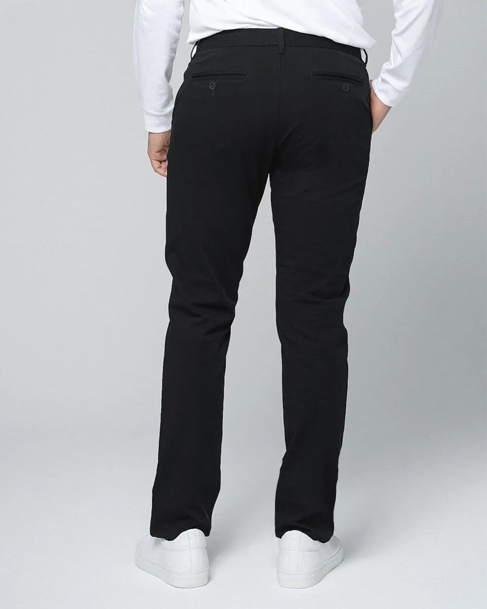 Black | Tech Chino Pants (Slim)