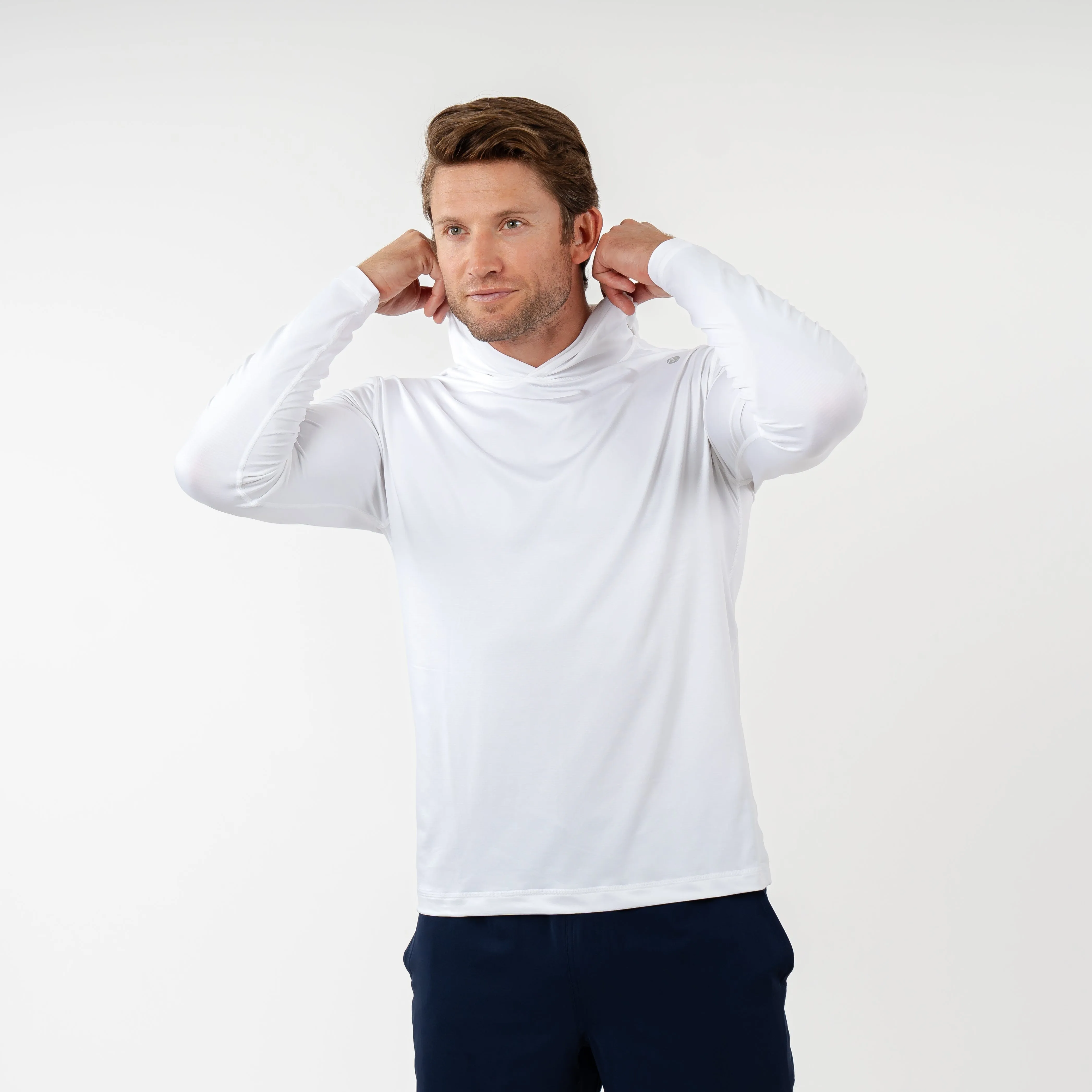 Blitz Tech Hoodie | Solid - White