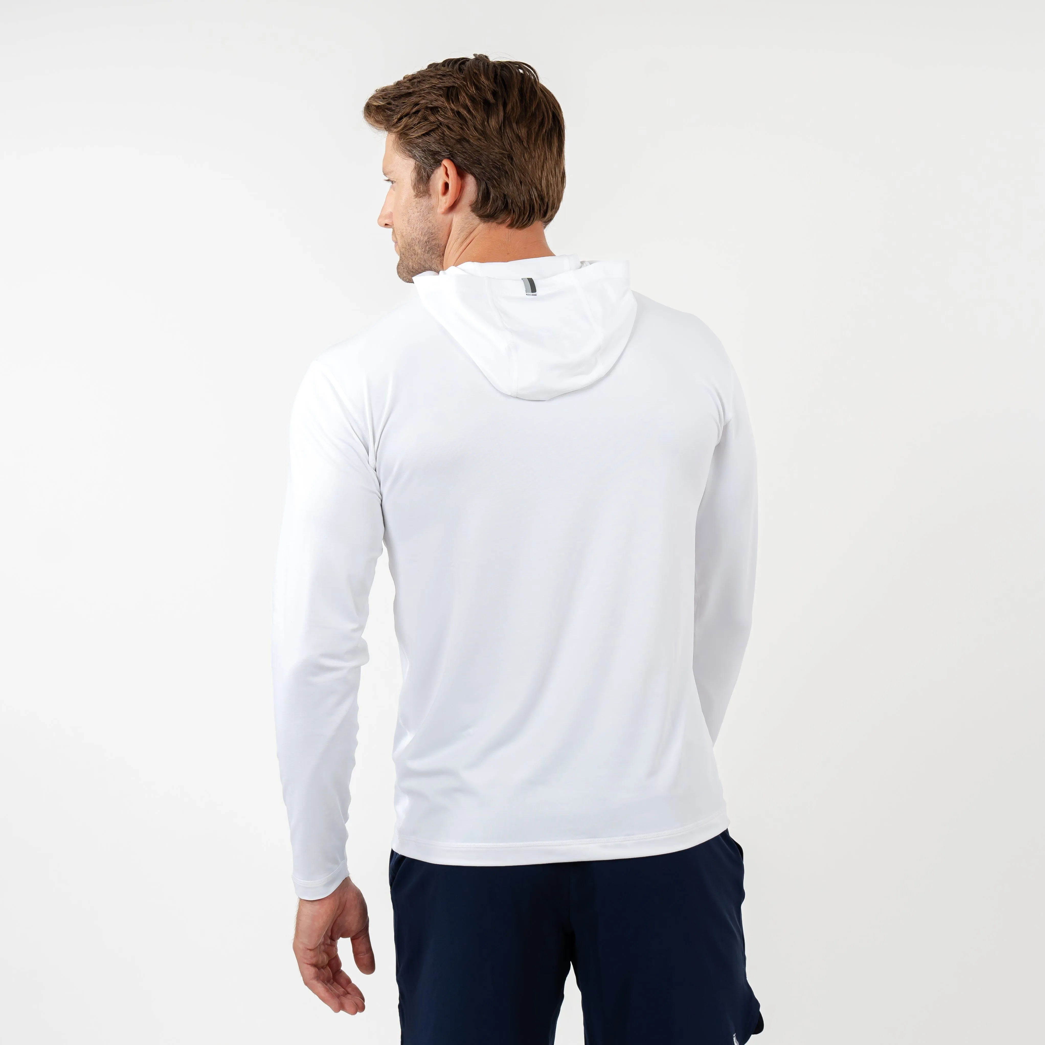 Blitz Tech Hoodie | Solid - White