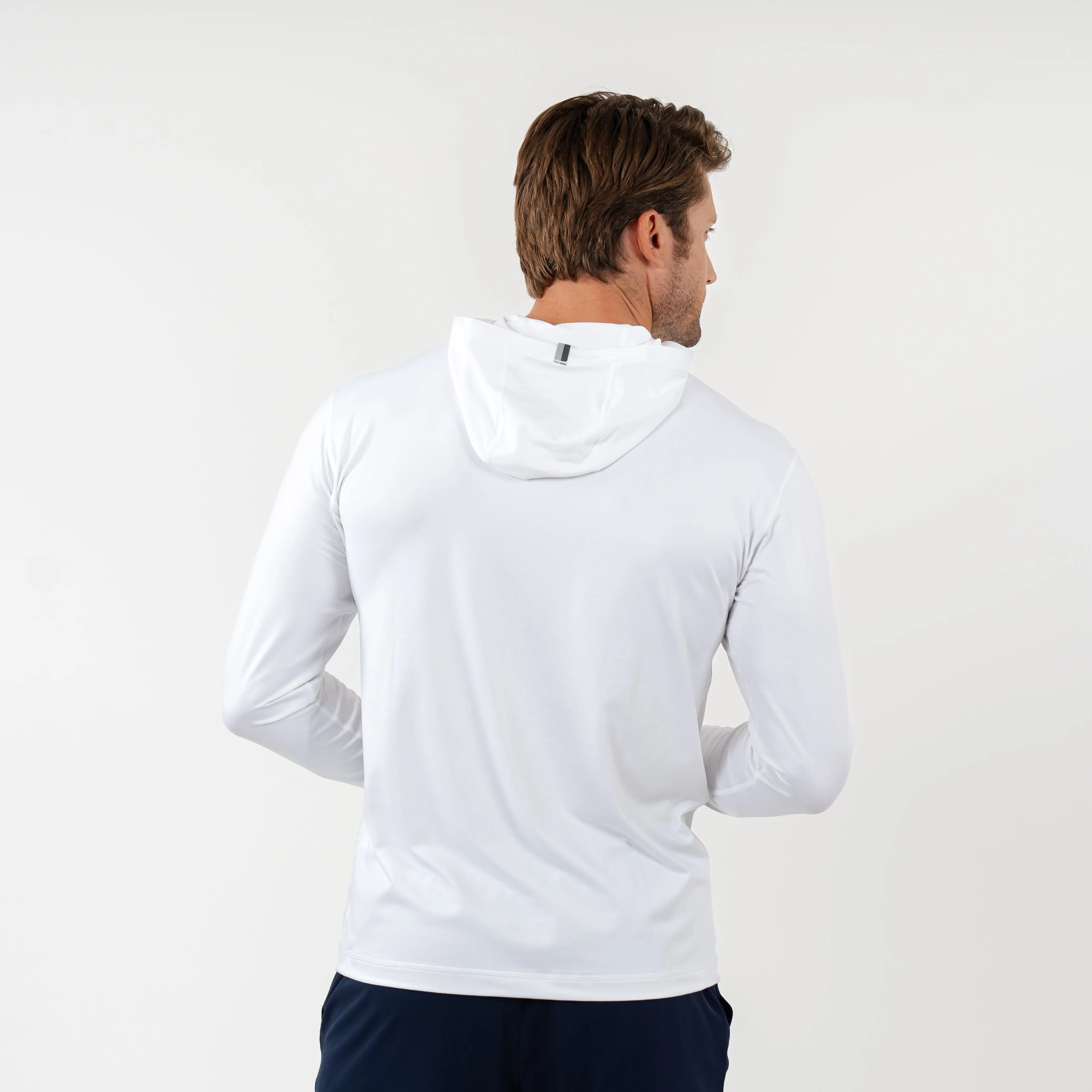 Blitz Tech Hoodie | Solid - White