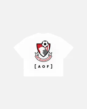 Bournemouth 90s Crest Crop Fit Tee