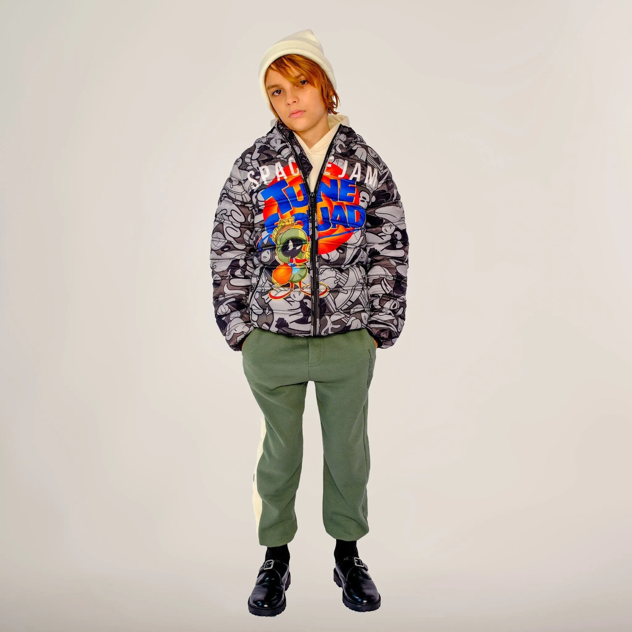 Boy's Packable Tune Squad Midweight Jacket - FINAL SALE