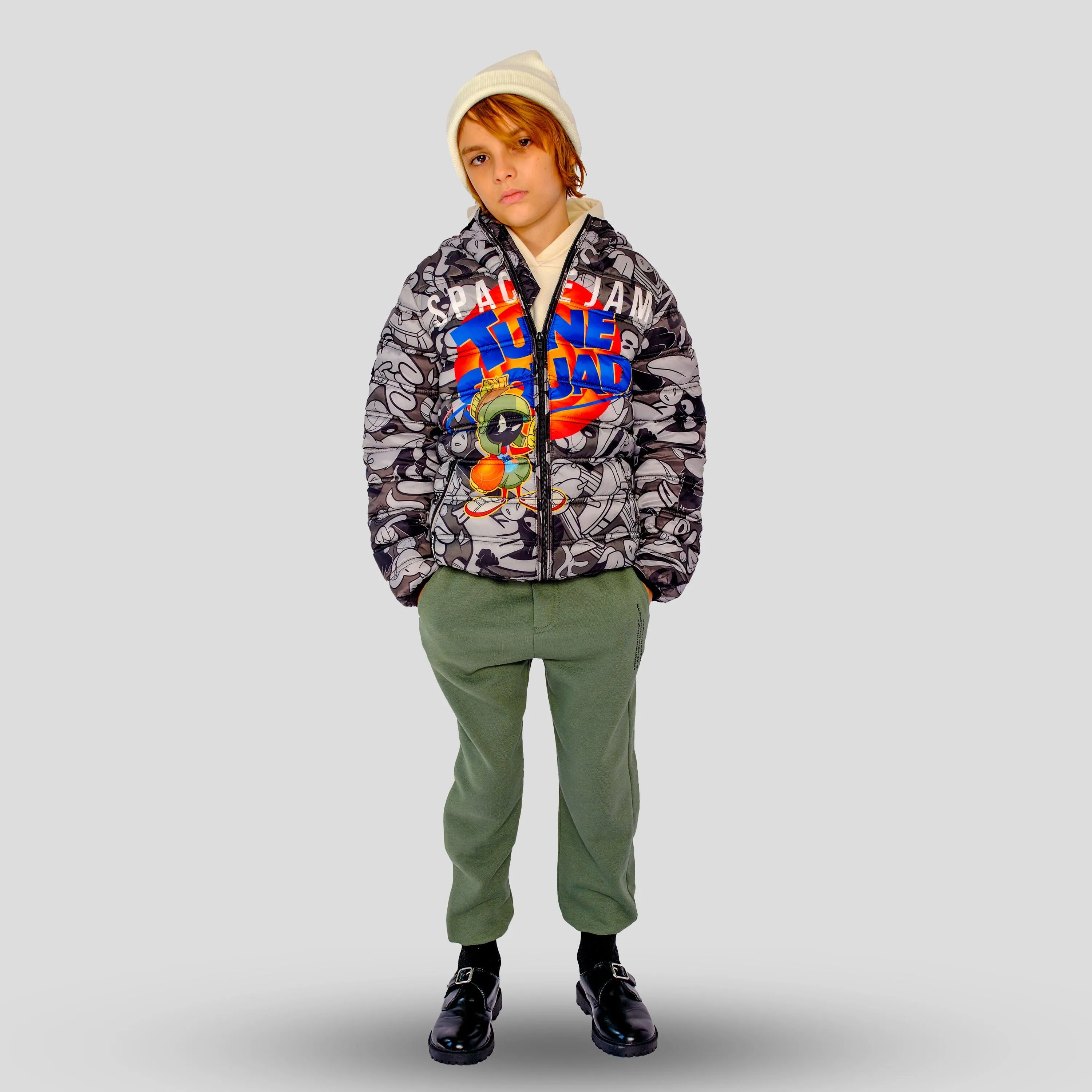 Boy's Packable Tune Squad Midweight Jacket - FINAL SALE