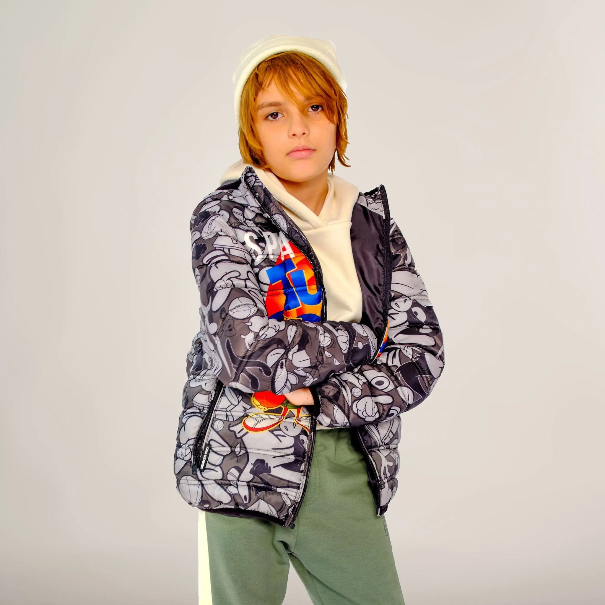 Boy's Packable Tune Squad Midweight Jacket - FINAL SALE