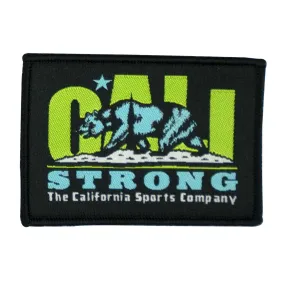 CALI Strong Original Lime Hook-and-Loop 2x3 Morale Patch