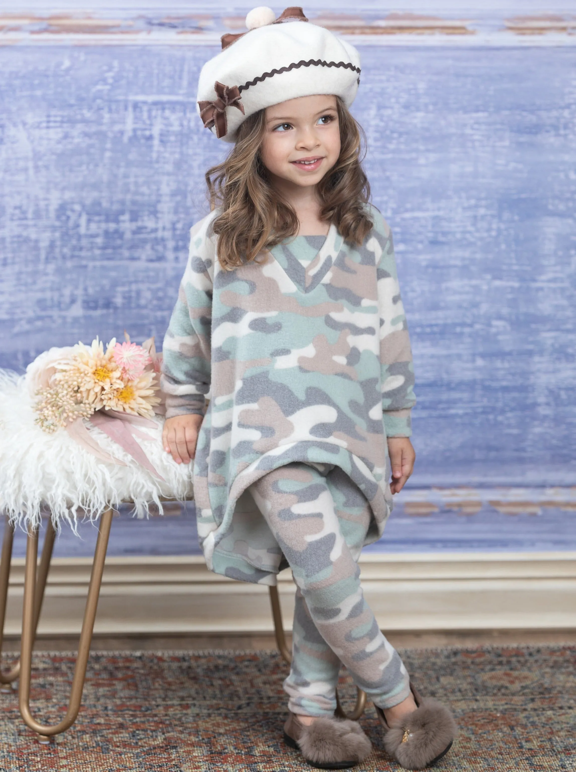 Camo Cutie Hi-Lo Lounge Set