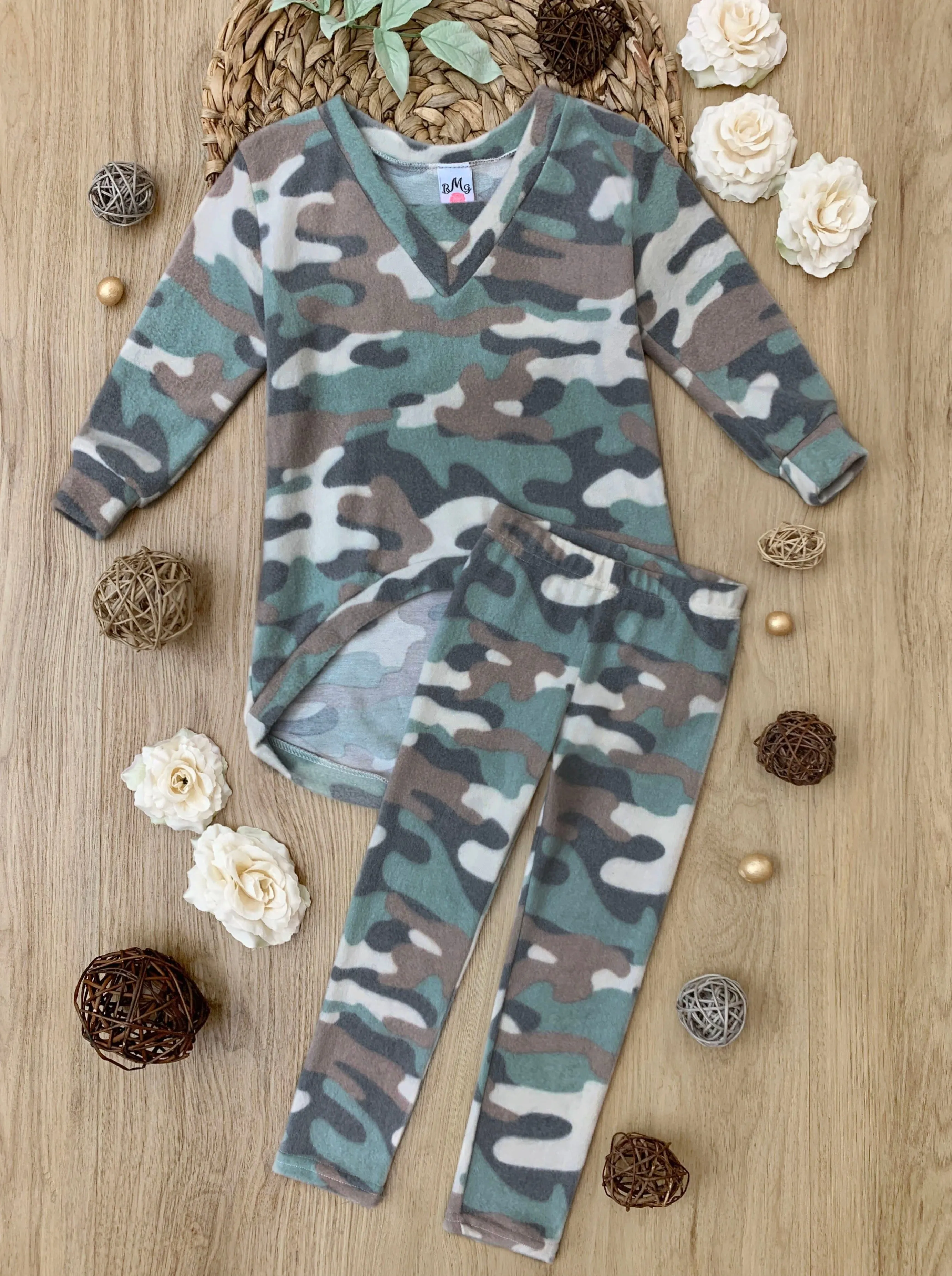 Camo Cutie Hi-Lo Lounge Set