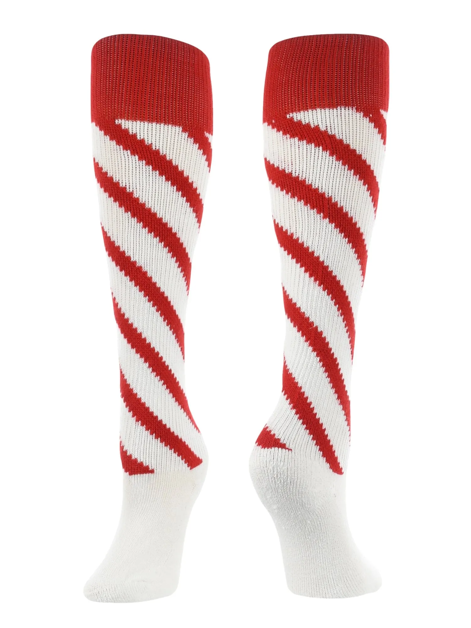 Candy Stripe Knee High Softball Socks