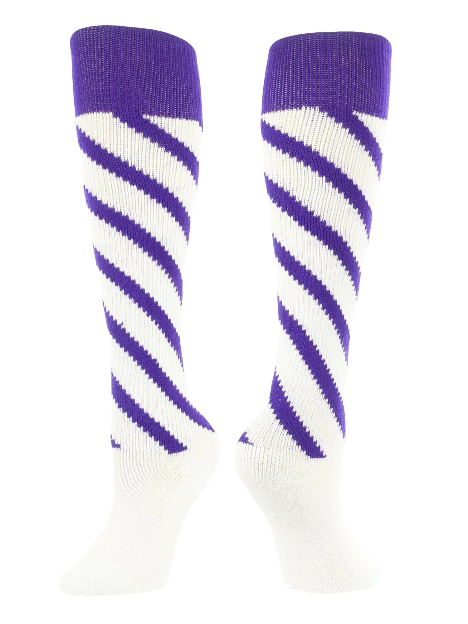 Candy Stripe Knee High Softball Socks