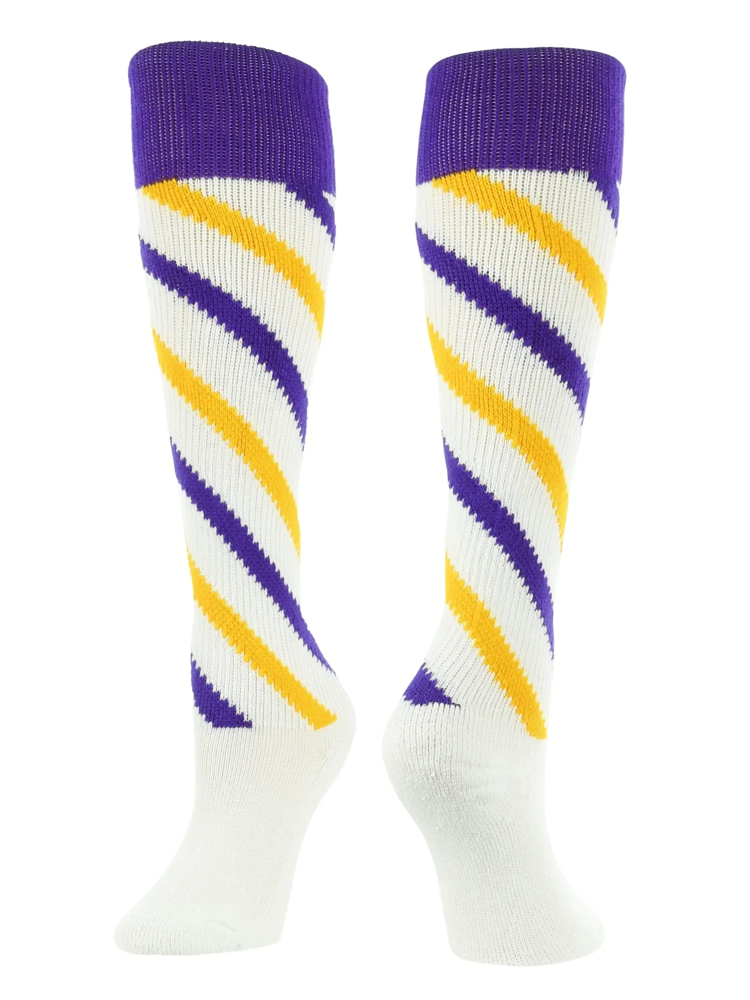 Candy Stripe Knee High Softball Socks