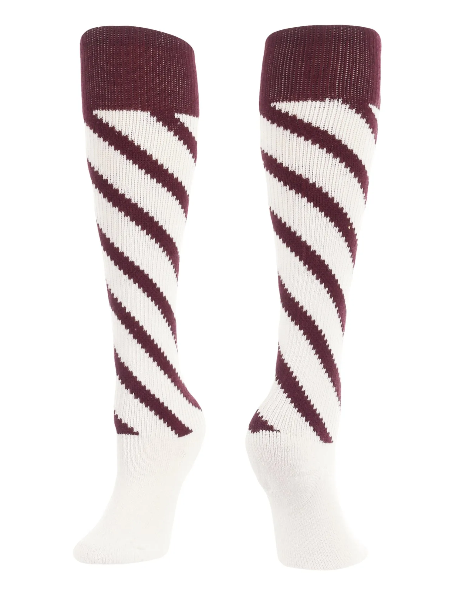 Candy Stripe Knee High Softball Socks