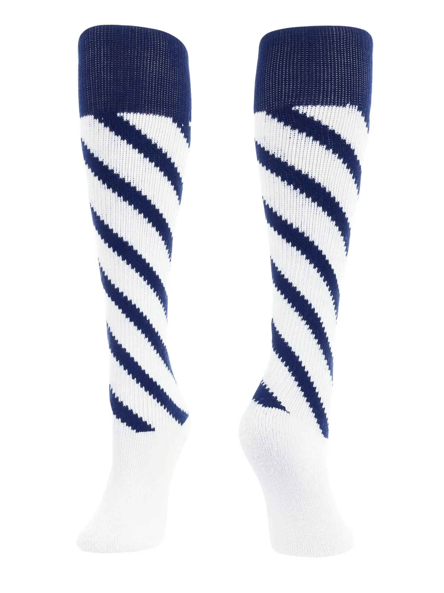 Candy Stripe Knee High Softball Socks