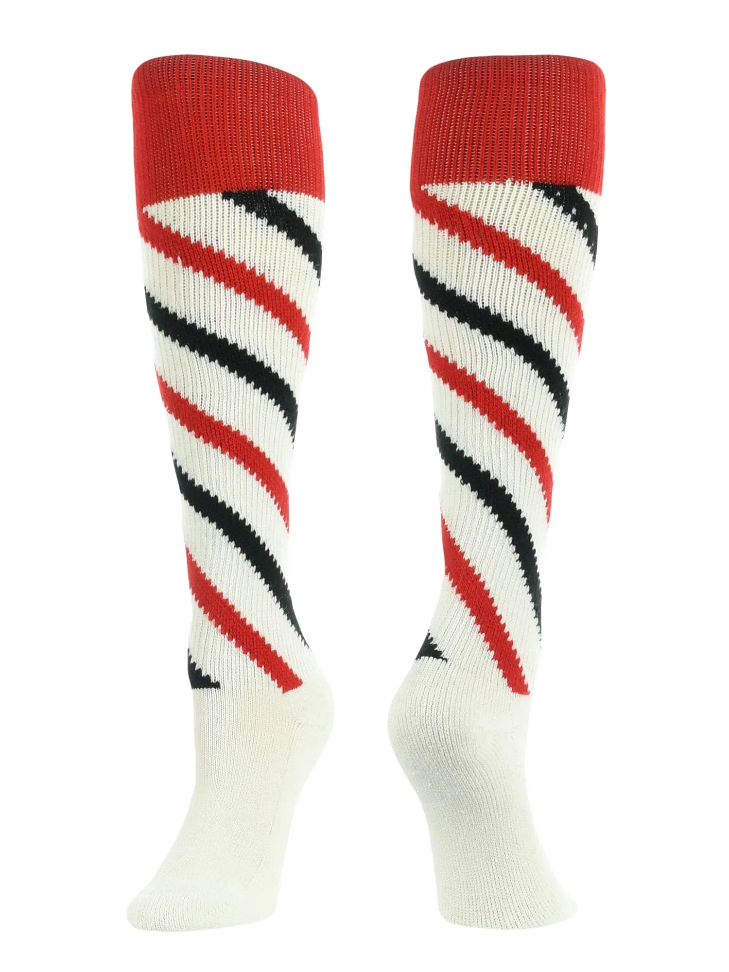 Candy Stripe Knee High Softball Socks