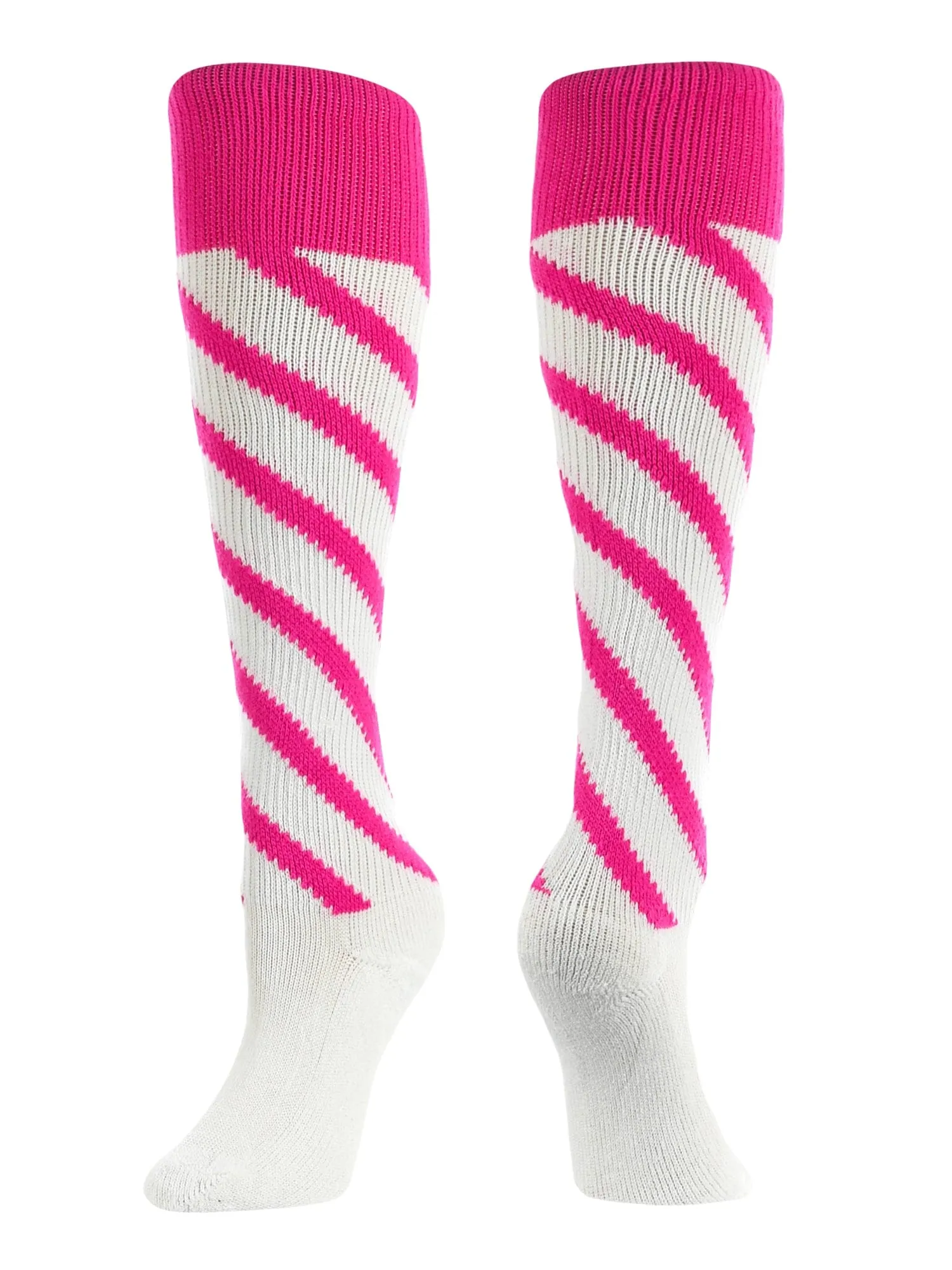 Candy Stripe Knee High Softball Socks