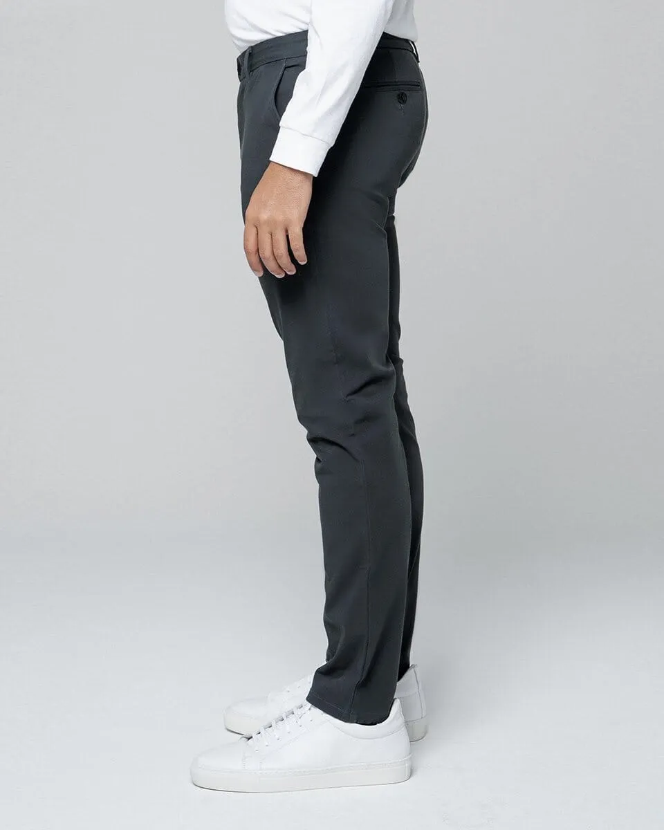 Charcoal | Tech Chino Pants (Slim)