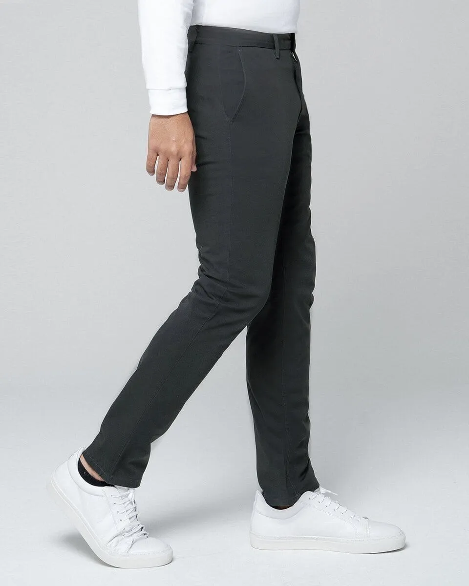 Charcoal | Tech Chino Pants (Slim)