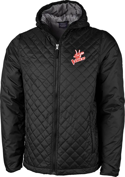 Charles River Lithium Quilted Hooded Jacket