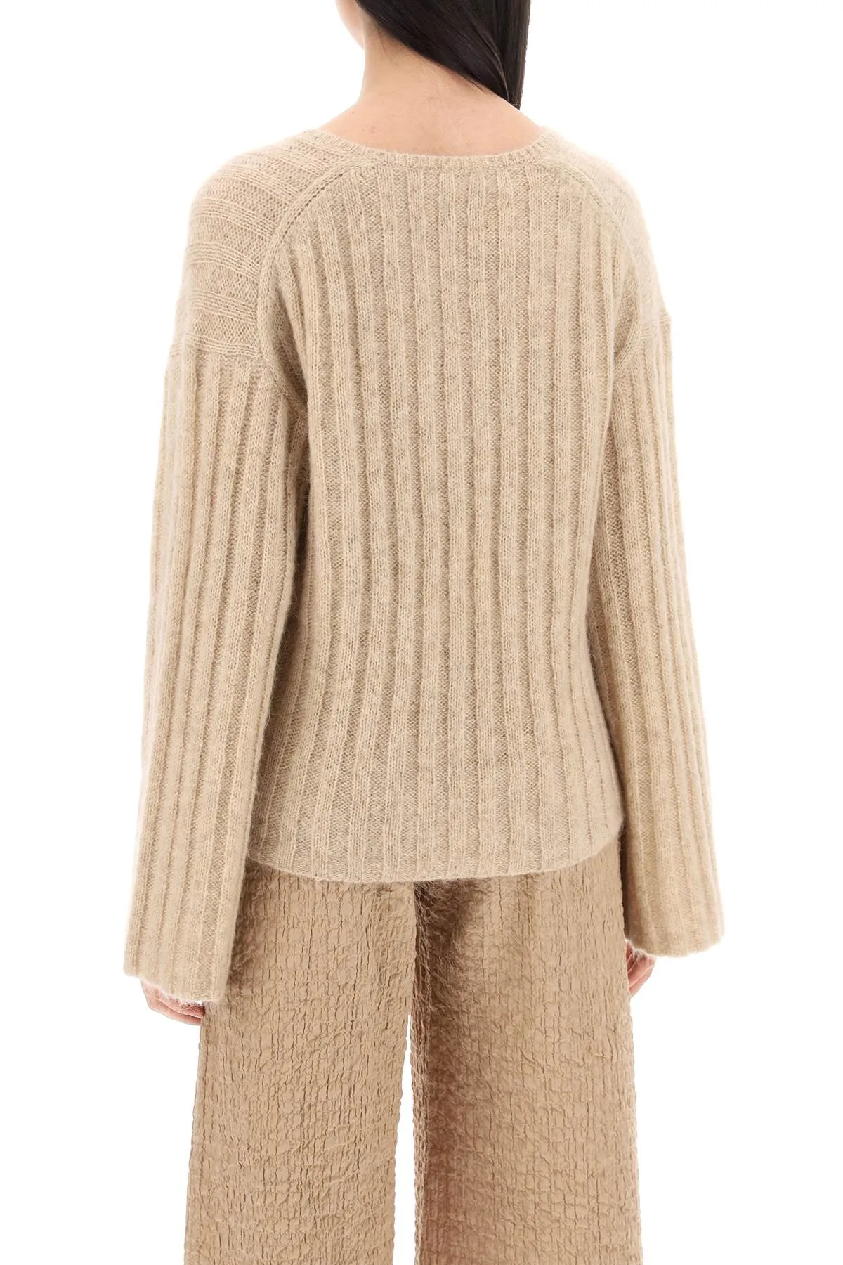 Cimone Sweater In Flat-Ribbed Knit