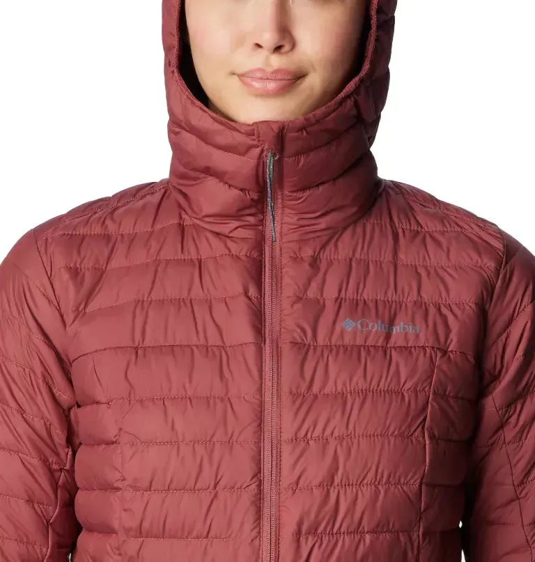 Columbia Women's Silver Falls Hooded Jacket Beetroot - Hemen Kargoda