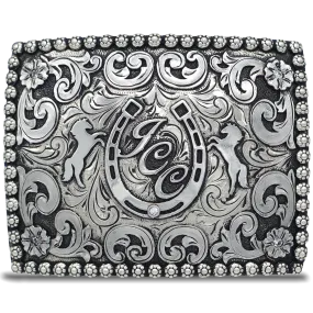 Cowgirl Up Custom Buckle