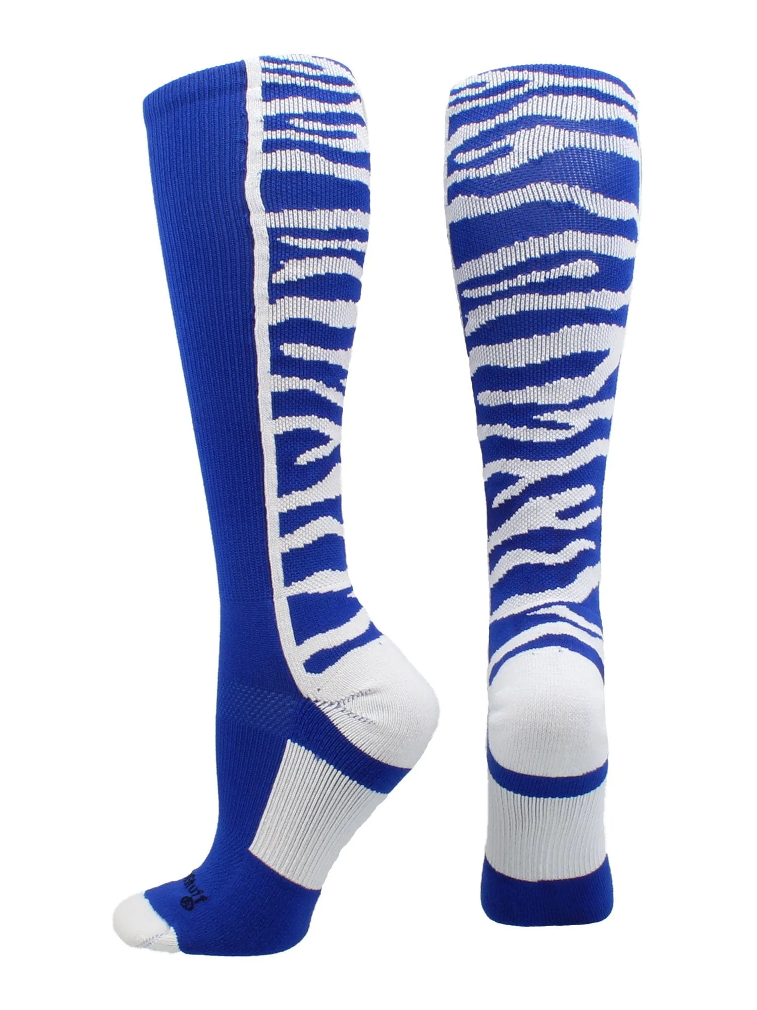 Crazy Socks with Safari Tiger Stripes Over the Calf Socks (multiple colors)