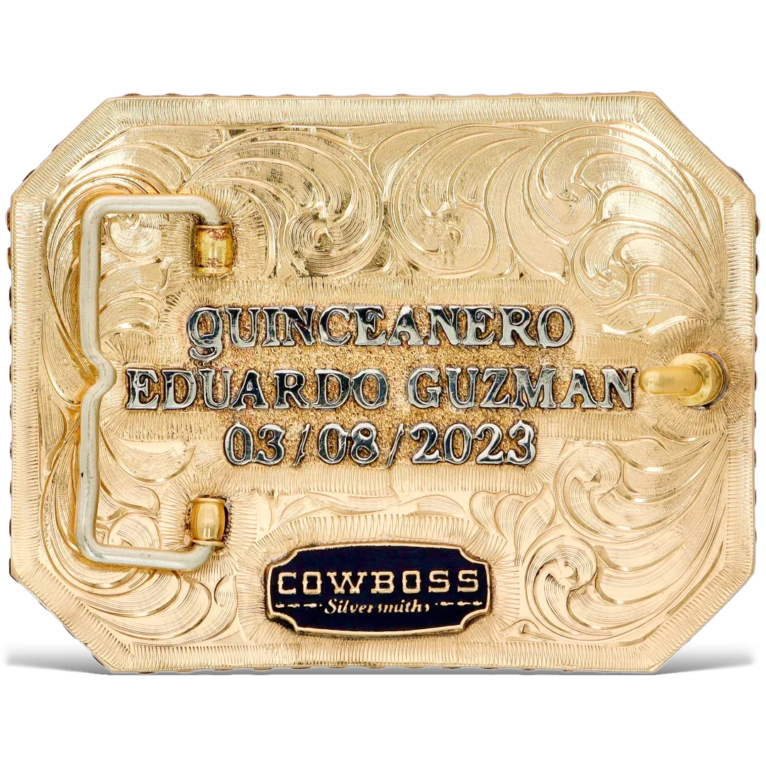 Crowned In Glory Custom Buckle