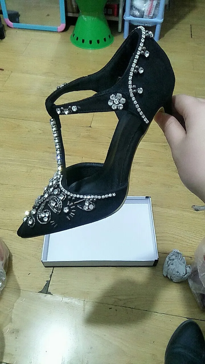 Crystal Pumps Women Wedding Shoes